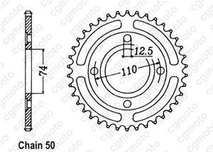 Couronne Xs 400 Se 80-81