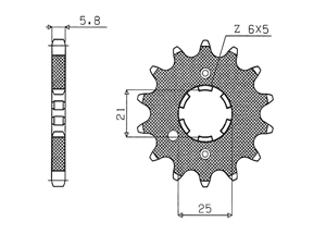 Kit Alu KAWASAKI KLX250 R 93-98
