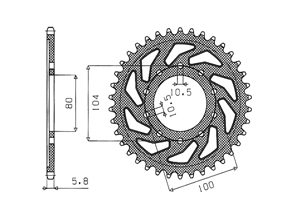 Kit Alu KAWASAKI ZX-6R /RR 636 05-06
