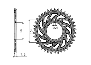 Kit Alu KAWASAKI Z1000 03-06