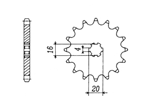 Kit Alu SUZUKI RM85 /L 02- (19''/16'')