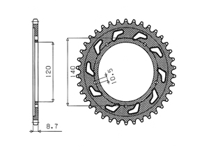 Kit Alu SUZUKI GSX-R 1000 07-08
