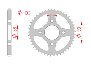 Couronne Acier Pas 428 daelim