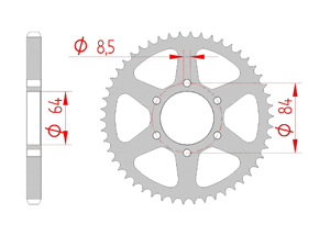 Couronne Acier Pas 428 suzuki