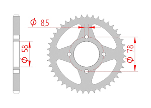 Couronne Acier Pas 428 hyosung