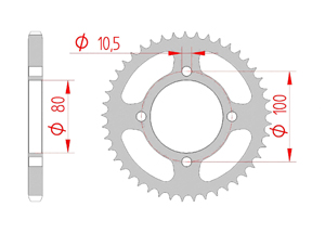 Couronne Acier Pas 428 suzuki