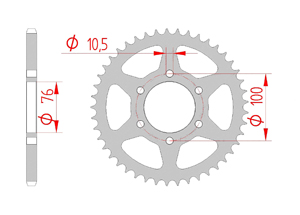 Couronne Acier Pas 520 suzuki