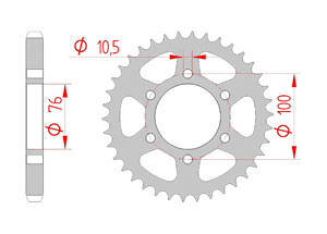 Couronne Acier Pas 530 suzuki