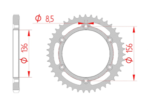 Couronne Acier Pas 525 suzuki