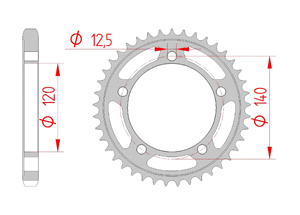 Couronne Acier Pas 530 suzuki